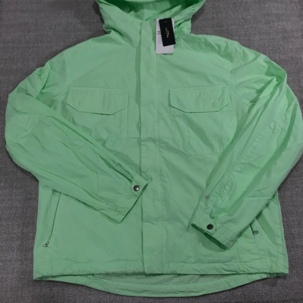 Rag & Bone men’s XL Light Green Military Tactic Jacket NWT (Italian fabric.)